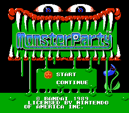 Monster Party screenshot 3 for NES